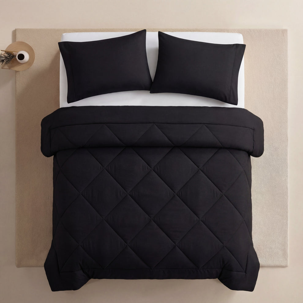 La couette 2-en-1 à séchage rapide qui rend les housses de couette inutiles.