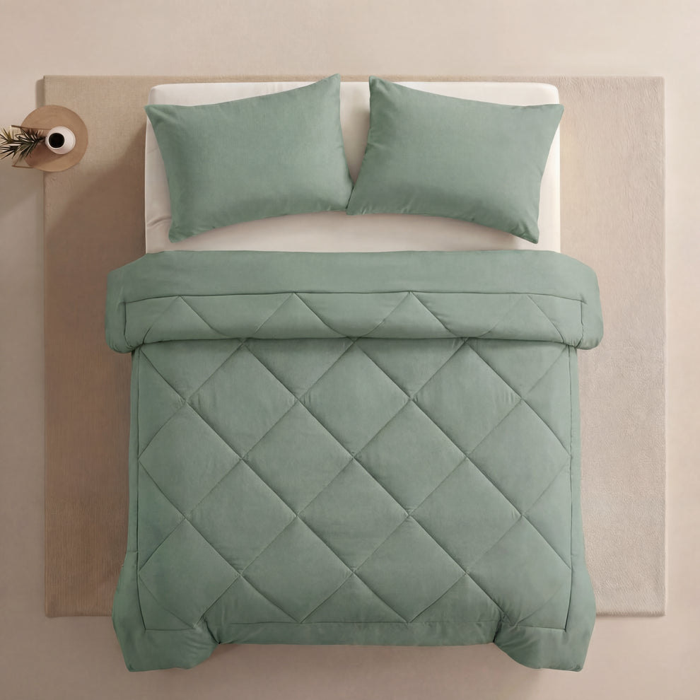 La couette 2-en-1 à séchage rapide qui rend les housses de couette inutiles.