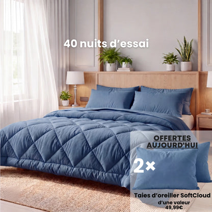 La couette 2-en-1 à séchage rapide qui rend les housses de couette inutiles.