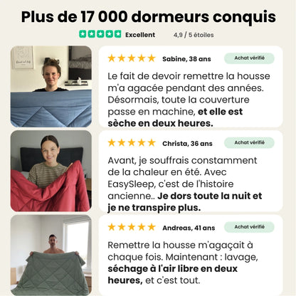 La couette 2-en-1 à séchage rapide qui rend les housses de couette inutiles.