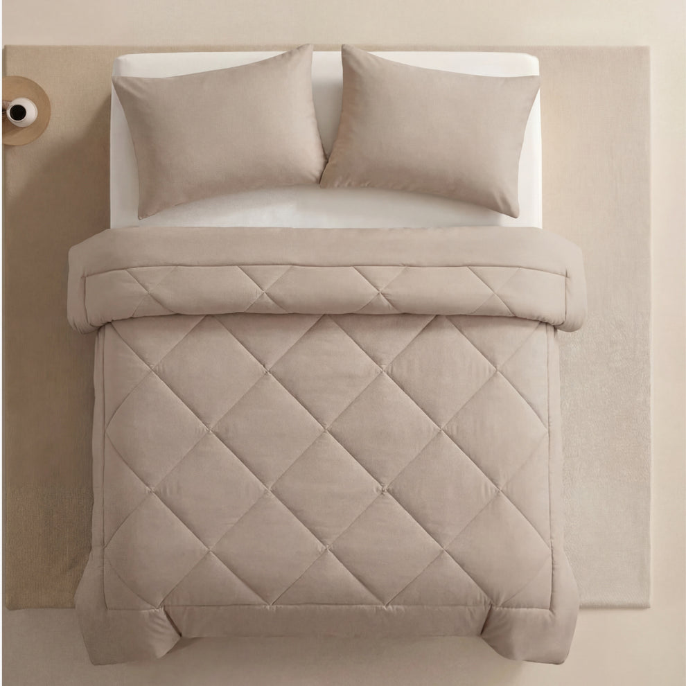 La couette 2-en-1 à séchage rapide qui rend les housses de couette inutiles.